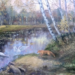 Painting for sale online - Осенний переполох