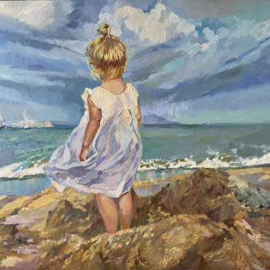 Painting for sale online - Wind of Happiness and Hope 