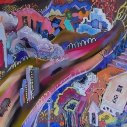 Painting for sale online - Road