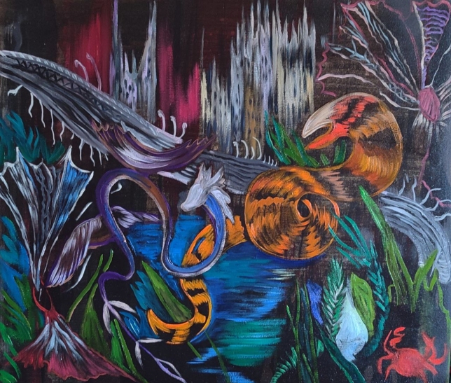 Painting for sale online - Snake