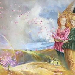 Painting for sale online - Almond Wind of Syracuse