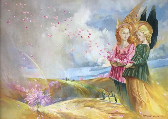 Painting for sale online - Almond Wind of Syracuse