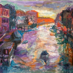 Painting for sale online - Venice Evening