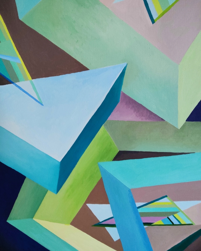 Painting for sale online - The Prisms of time 