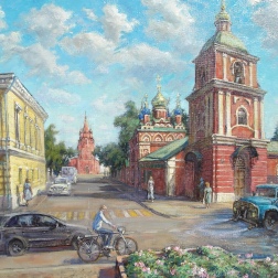 Painting for sale online - Moscow, Goncharnaya Street