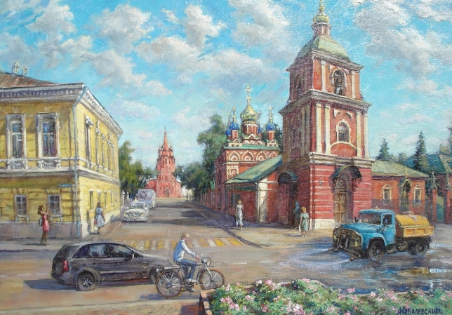 Painting for sale online - Moscow, Goncharnaya Street