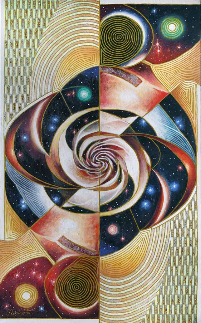 Painting for sale online - Space Kaleidoscope