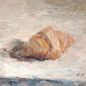 Painting for sale online - Croissant