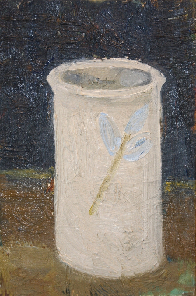 Painting for sale online - The White Vase 