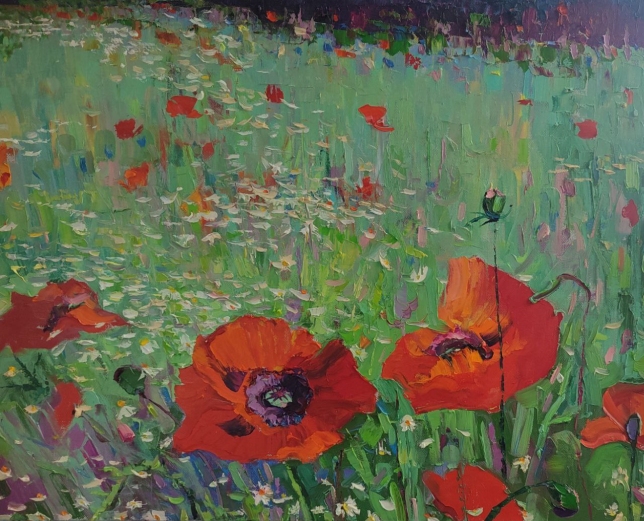 Painting for sale online - Warmed in the summer