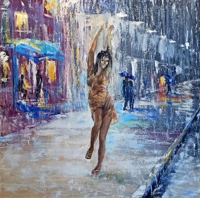 Painting for sale online - Dance as if no one is looking at you..