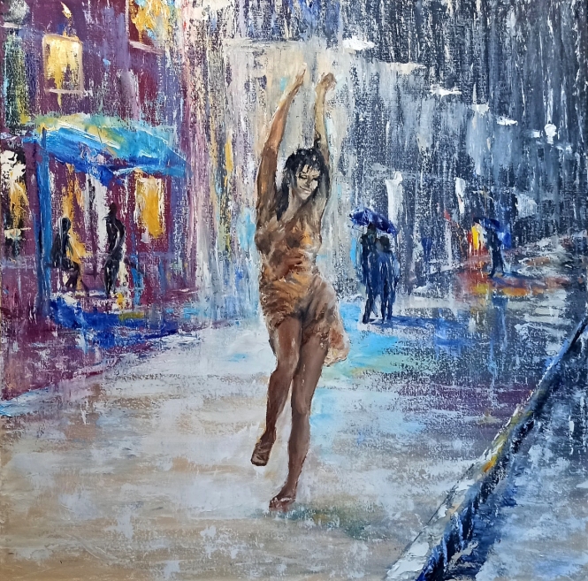 Painting for sale online - Dance as if no one is looking at you..