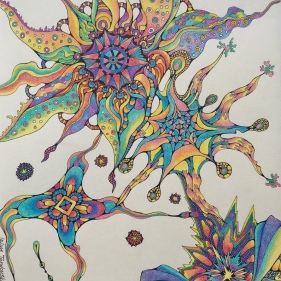 Painting for sale online - Alligators Dream