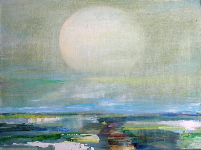 Painting for sale online - Winter sun