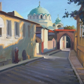 Painting for sale online - Yevpatoriya, old town