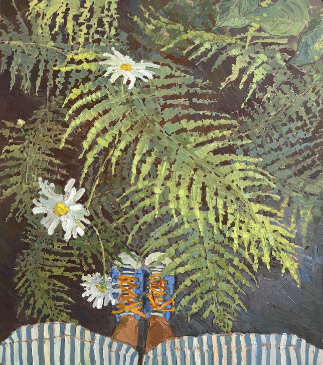 Painting for sale online - Striped mood