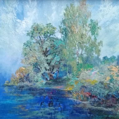 Painting for sale online - Foggy silence