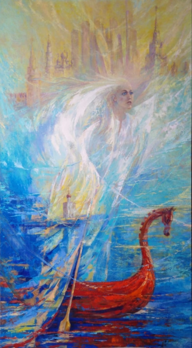 Painting for sale online - Dreams of Russia