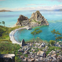 Painting for sale online - The Heart of Baikal