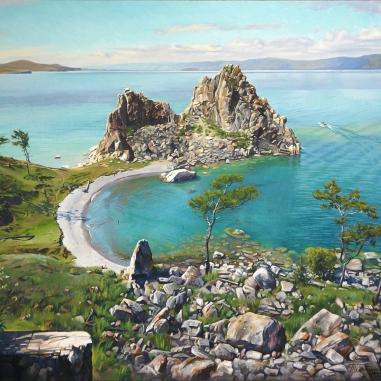 Painting for sale online - The Heart of Baikal