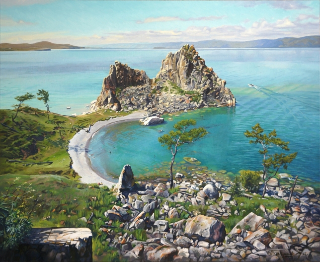 Painting for sale online - The Heart of Baikal