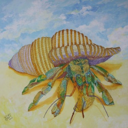 Painting for sale online - Sun Shadow, the master of the island