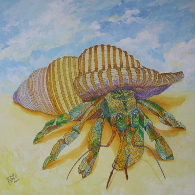 Painting for sale online - Sun Shadow, the master of the island