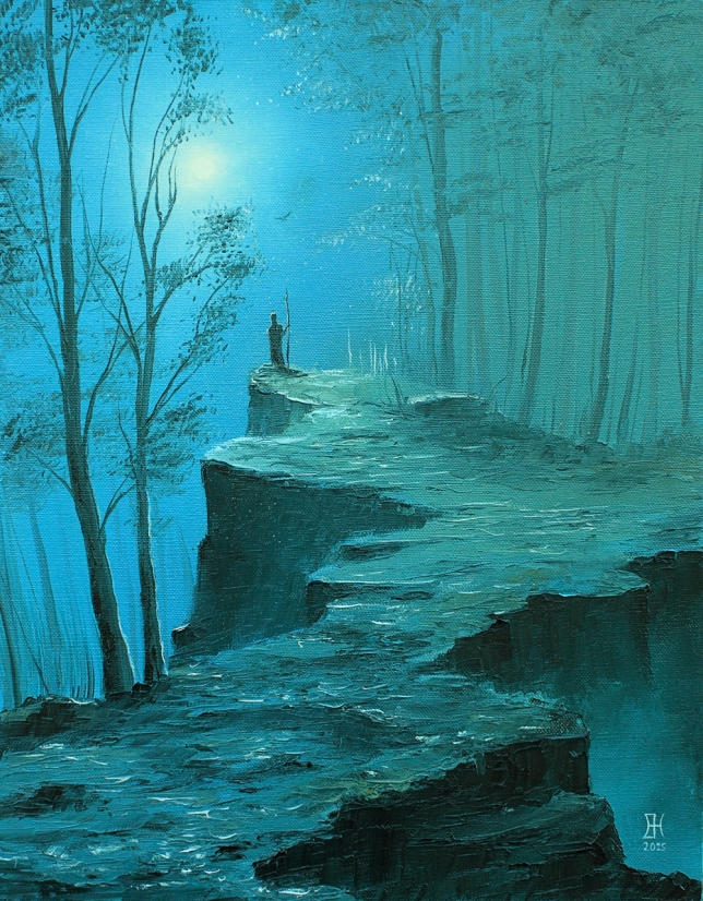 Painting for sale online - Magical Forest