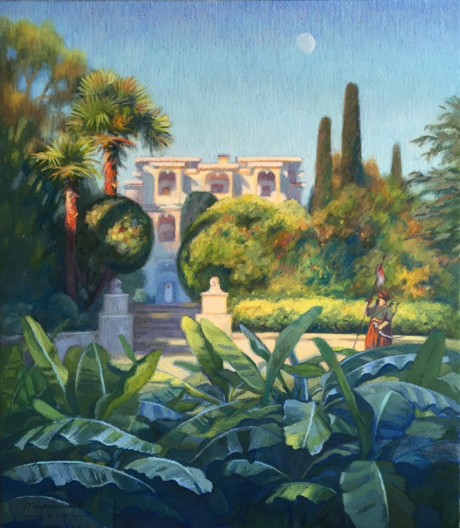 Painting for sale online - Eastern Garden