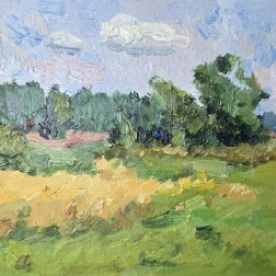 Painting for sale online - At a dacha in the Leningrad region