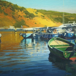 Painting for sale online - Morning in Balaklava Bay