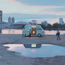 Painting for sale online - Lavender Raf