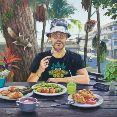 Painting for sale online - Breakfast