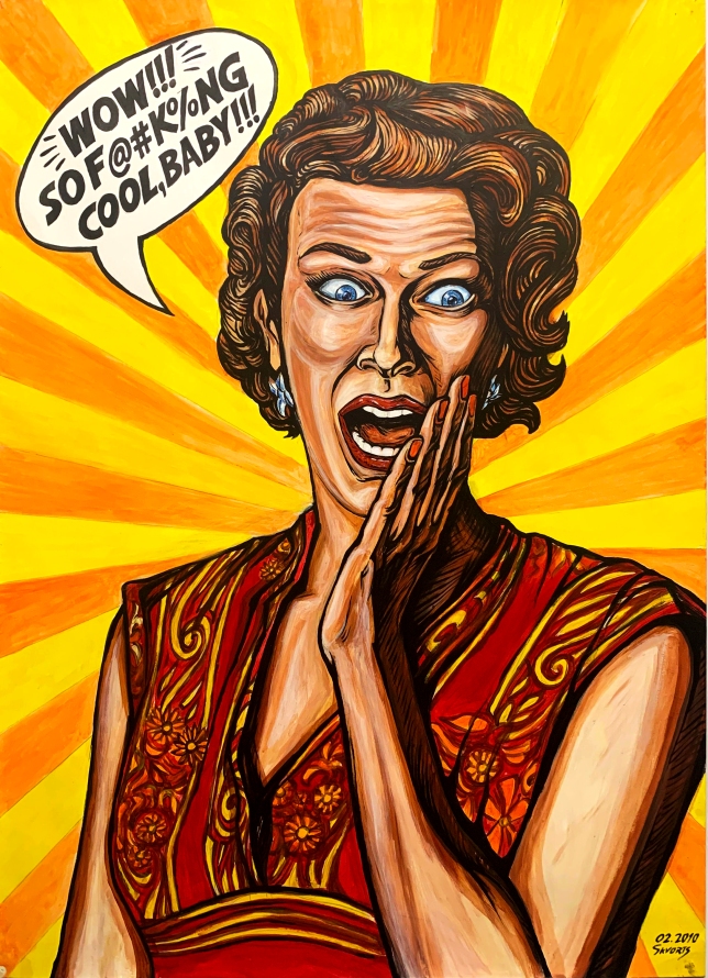 Painting for sale online - Baby, you are so comical!