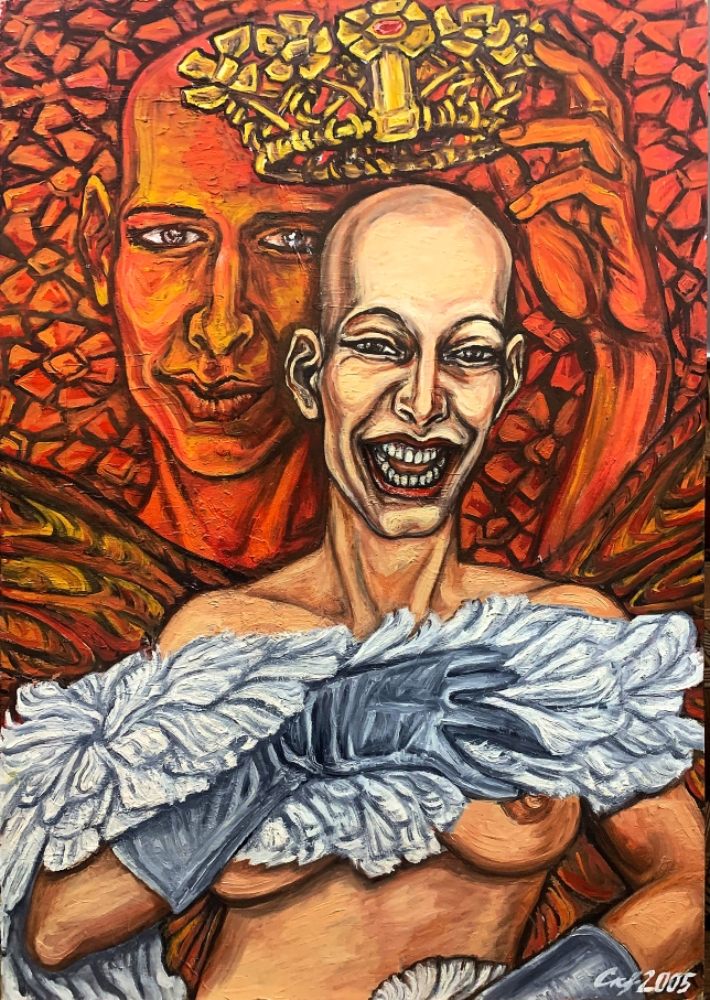 Painting for sale online - VIRGIN`S RITUAL