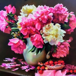 Painting for sale online - Peonies