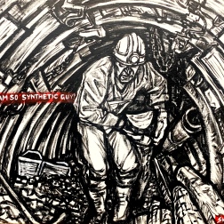 Painting for sale online - IAM SO SYNTHETIC GUY