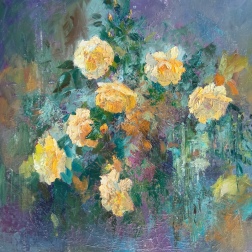 Painting for sale online - Жёлтые розы