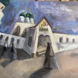 Painting for sale online - Monastery