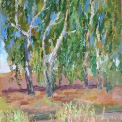 Painting for sale online - Березы