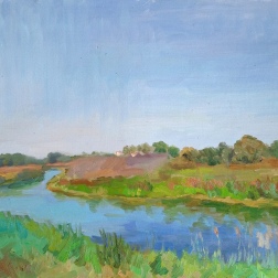 Painting for sale online - Bityug River
