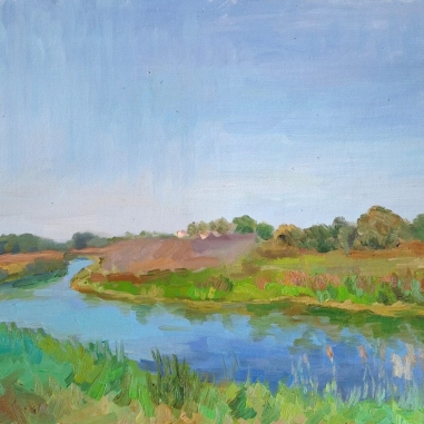 Painting for sale online - Bityug River