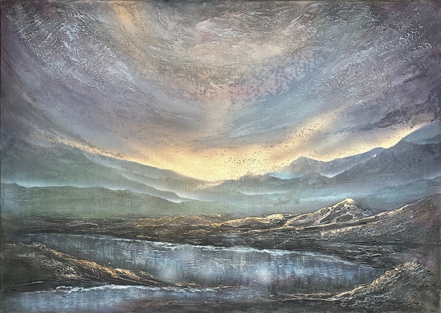 Painting for sale online - Homeland, Light of Hope