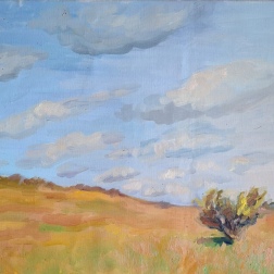 Painting for sale online - A day with clouds