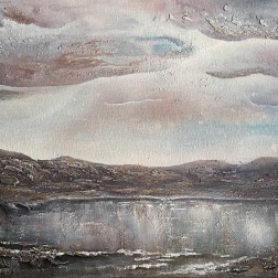 Painting for sale online - Mountain lake