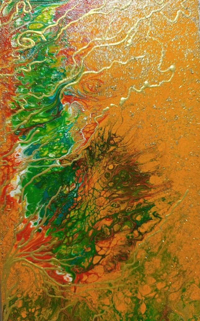 Painting for sale online - Огненный цвет