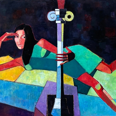 Painting for sale online - В размышлении