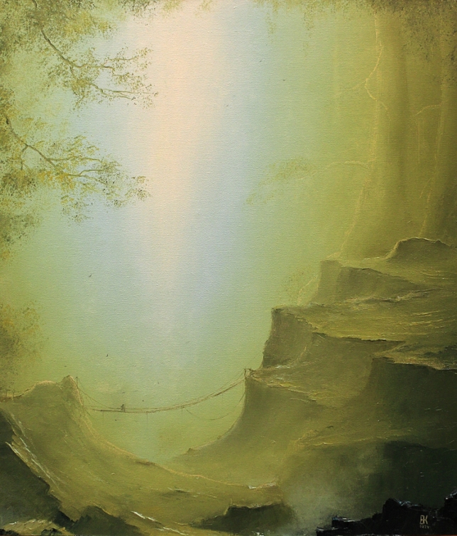 Painting for sale online - To the land of giants