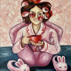 Painting for sale online - Marshmallows