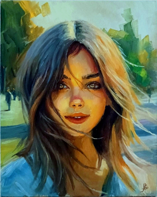 Painting for sale online - Sunny day